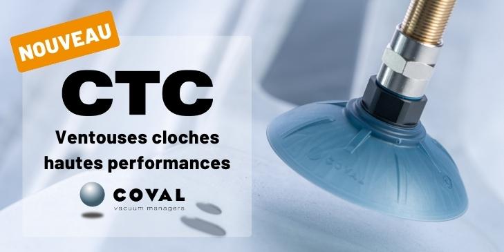 Ventouses cloches hautes performances CTC, les ventouses qui collent aux tôles Ventouses cloches hautes performances CTC, les ventouses qui collent aux tôles