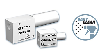 pompes à vide lavables easy clean coval