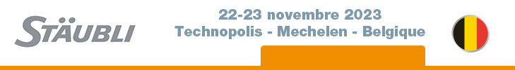 Stäubli Robotics Days 2023 - Belgique