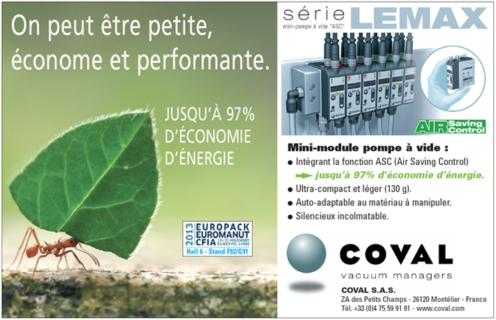 Mini-Module pompe à vide, Série LEMAX