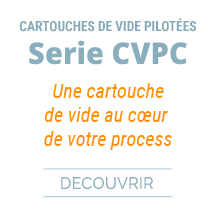 Cartouches de vide pilotées - Série CVPC